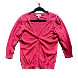 (2 for $30) Loft quarter sleeve cardigan
